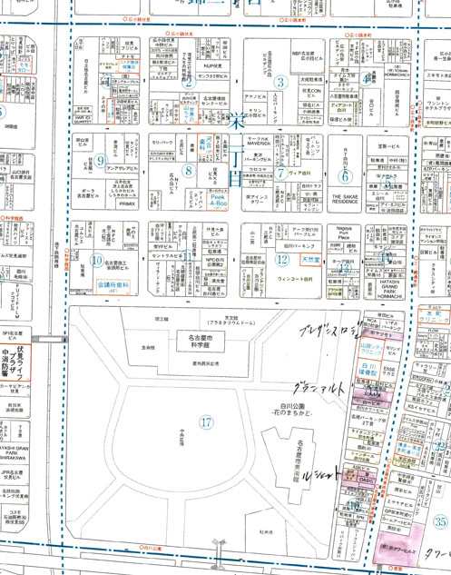 栄2丁目住宅地図